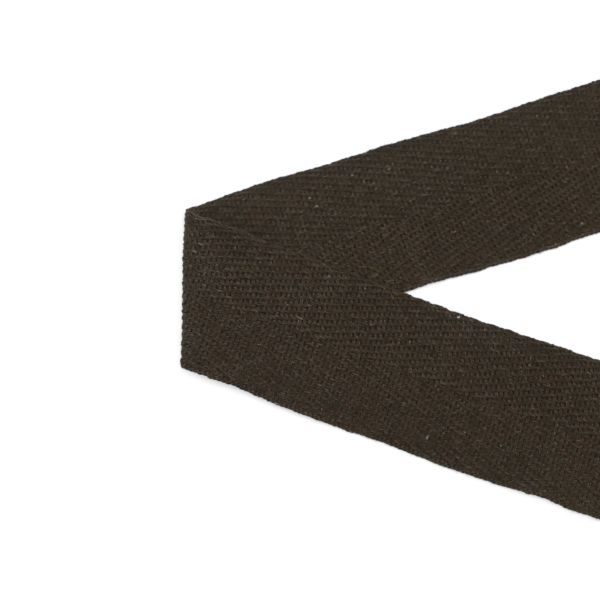 Тесьма (лента) киперная (100 х/б) 40 мм / 25 метров, 28 коричневый, рис.9802, С3869Г17