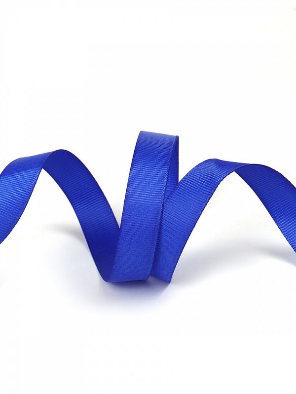 Лента репсовая (в рубчик) 15.0 мм / 22.8±1 метра, 329 василек, Magic4Hobby