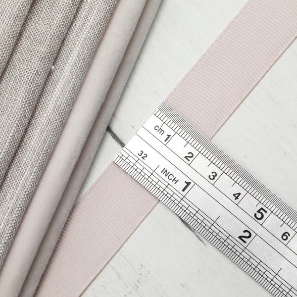 Лента репсовая (в рубчик) 20.0 мм, 111 дымчато-серый, уп.18,28 м