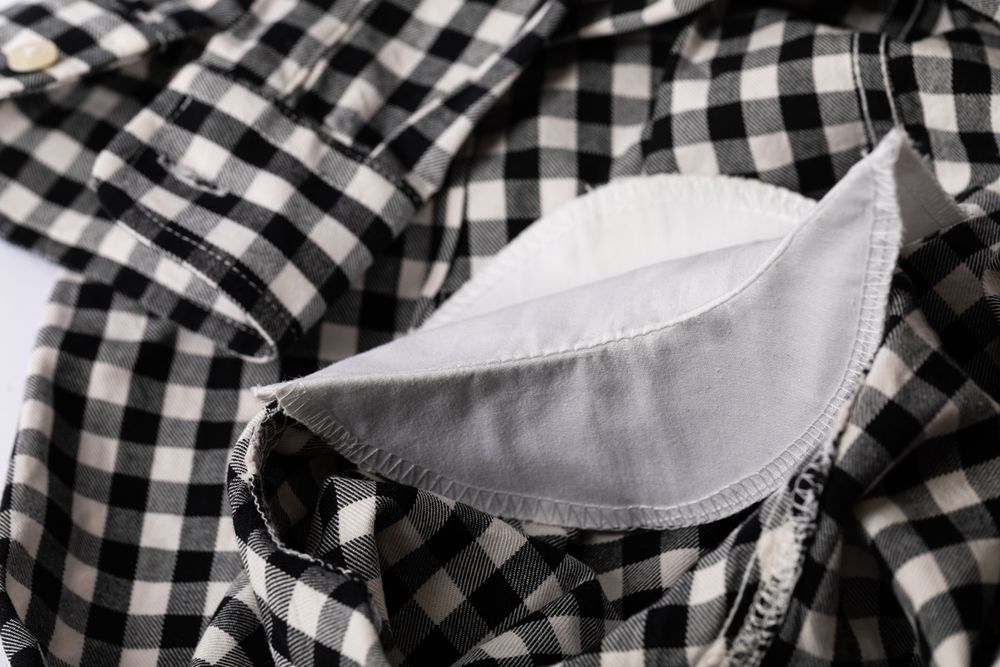 Подмышечники 14.5х9 см, средние, белый, Blitz DES-02