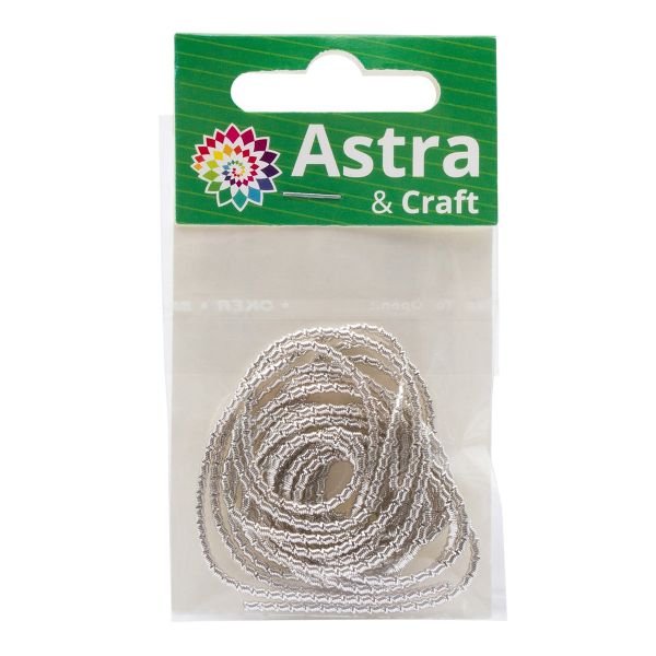 Трунцал витой, серебро 2,0 мм, 5±0.1 грамм Astra&Craft, ТБ001НН2