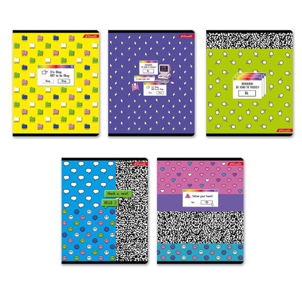 Тетрадь ученическая общая, твин лак, A5+ 48 л. на скобе, белизна 100%, 10 шт, клетка, 000331 На экране, Светоч 48ТСК5_8_3_1