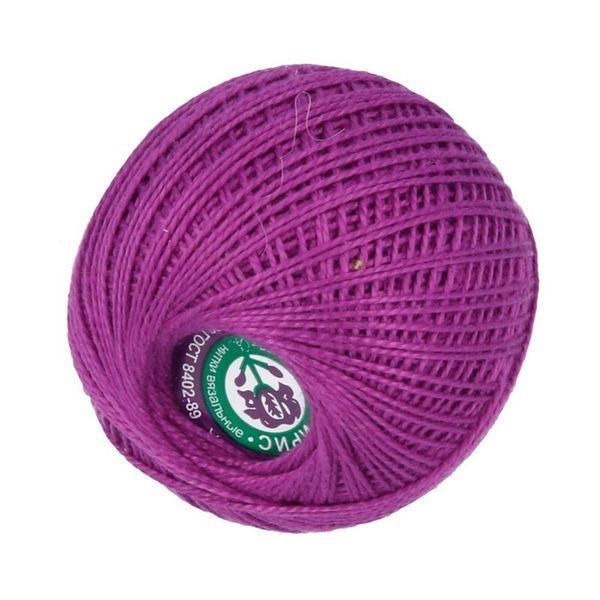 Пряжа ПНК им.Кирова Ирис / уп.20 мот. по 25 г, 150м, №1710 сирень