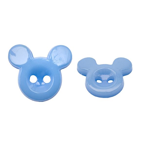 Набор мини пуговиц Микки, пластик, 23624