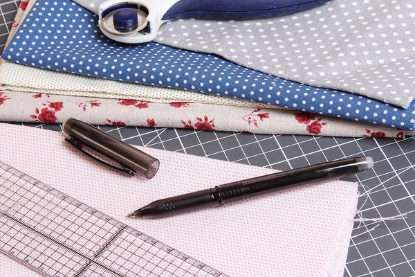 Ручка для ткани, 02 черный, Gamma