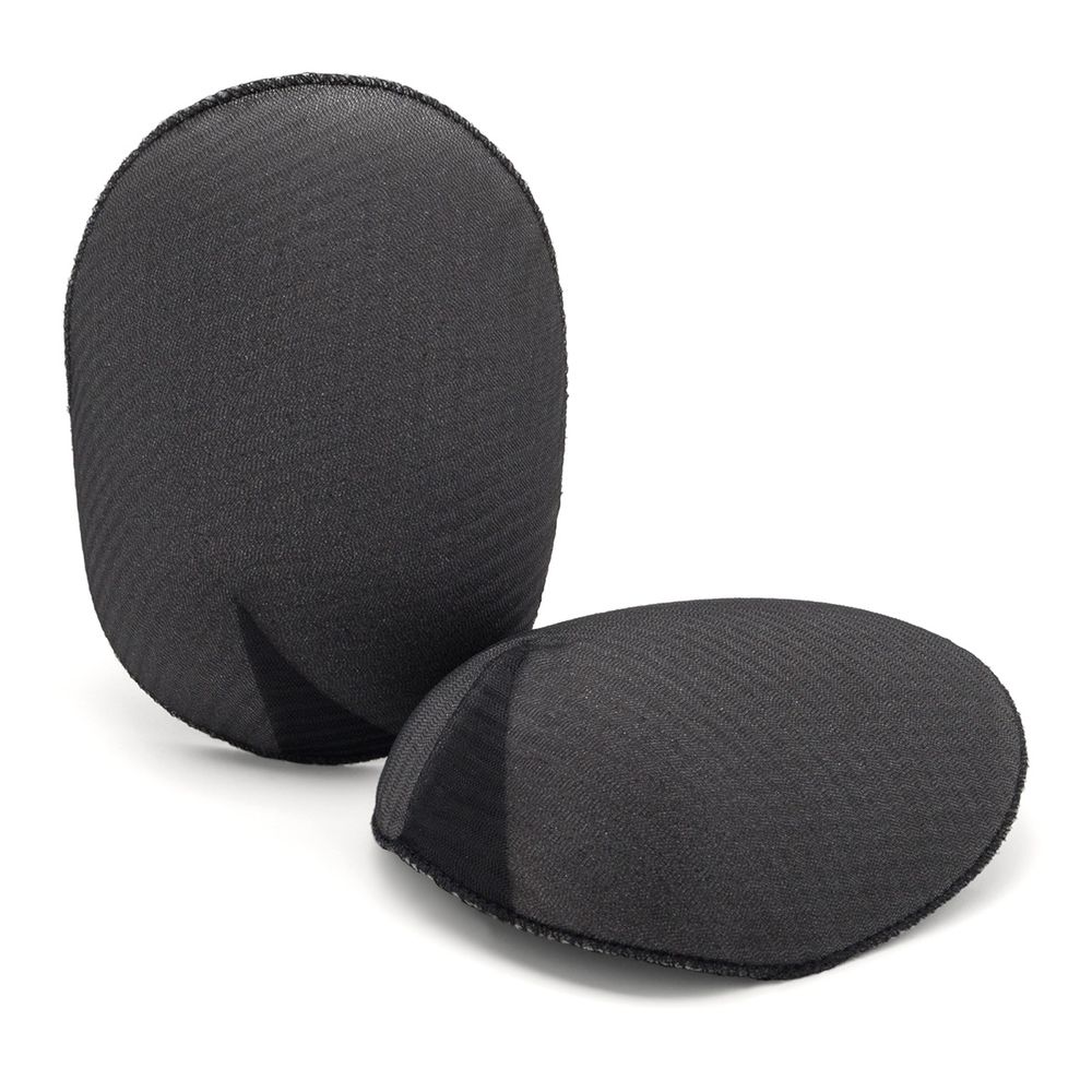 Плечевые накладки (подплечники) реглан твердые 120х175х20 мм, черный, РТ-20, 50 пар