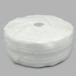 Лента (тесьма) шторная: сборка параллельная нефикс. 70 мм / 50 метров, (2 ряда петель, 4 шнура), белый, C70