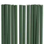 Проволока флористическая в оплетке ⌀1.6 мм, 5х12 шт, 40 см, 01 зеленый, Blumentag PGW-1.6