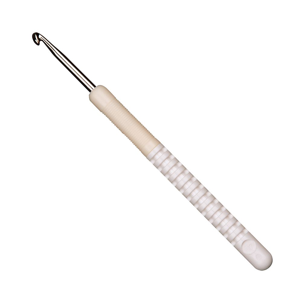 Крючок для вязания Addi ⌀4.5, 15 см, пластиковая ручка