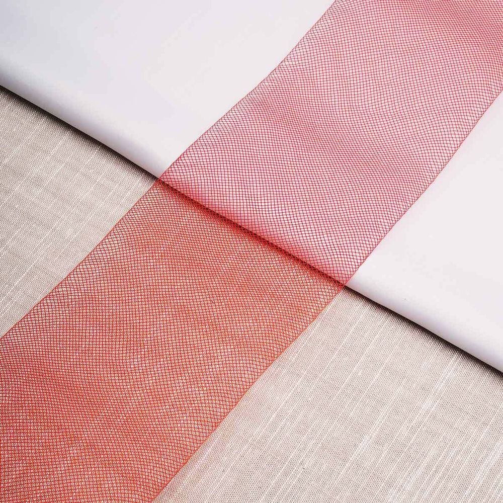 Кринолин мягкий 100.0 мм / 13.72 метра, красный, 3AR3073