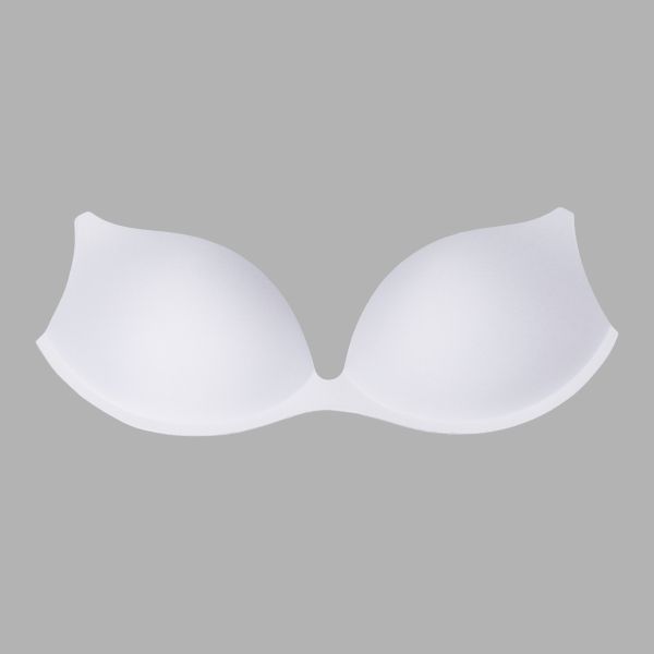 Моночашки корсетные с уступом под бретель с эфф. push-up, р.70 Antynea (белый), AC-44