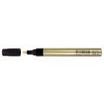 Маркер на лаковой основе 4 мм, перо круглое 12 шт, 02-золото/gold, LMA-01 Vista-Artista