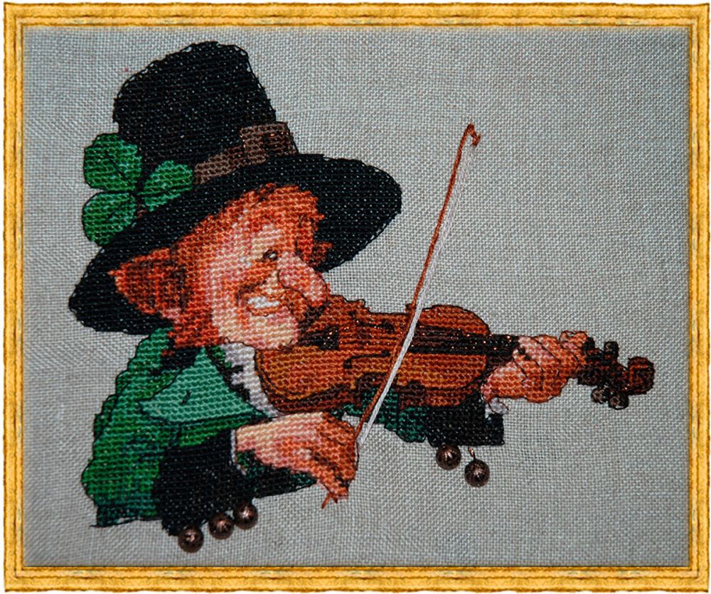 Nimue, The Green Violin (Зеленый скрипач), 14х12 см