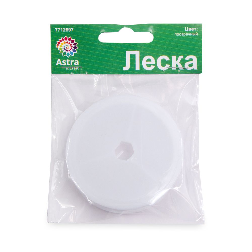 Нить-леска 0.4 мм, 10 м, упак, Астра, прозрачный, 10 кат