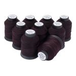 Нитки капроновые 3К 70м, 105 темно-коричневый, 9 катушек