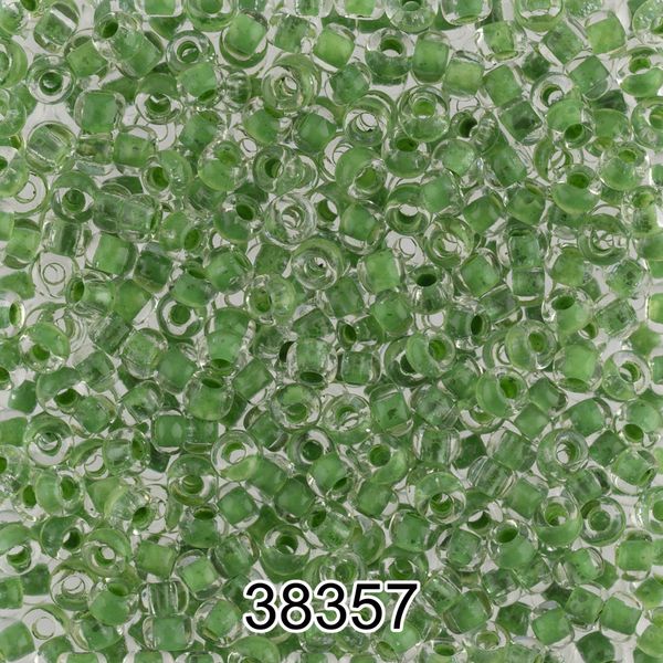 Бисер Preciosa 10/0 (2.3 мм), 500 г, 38357 (Ф601) зеленый