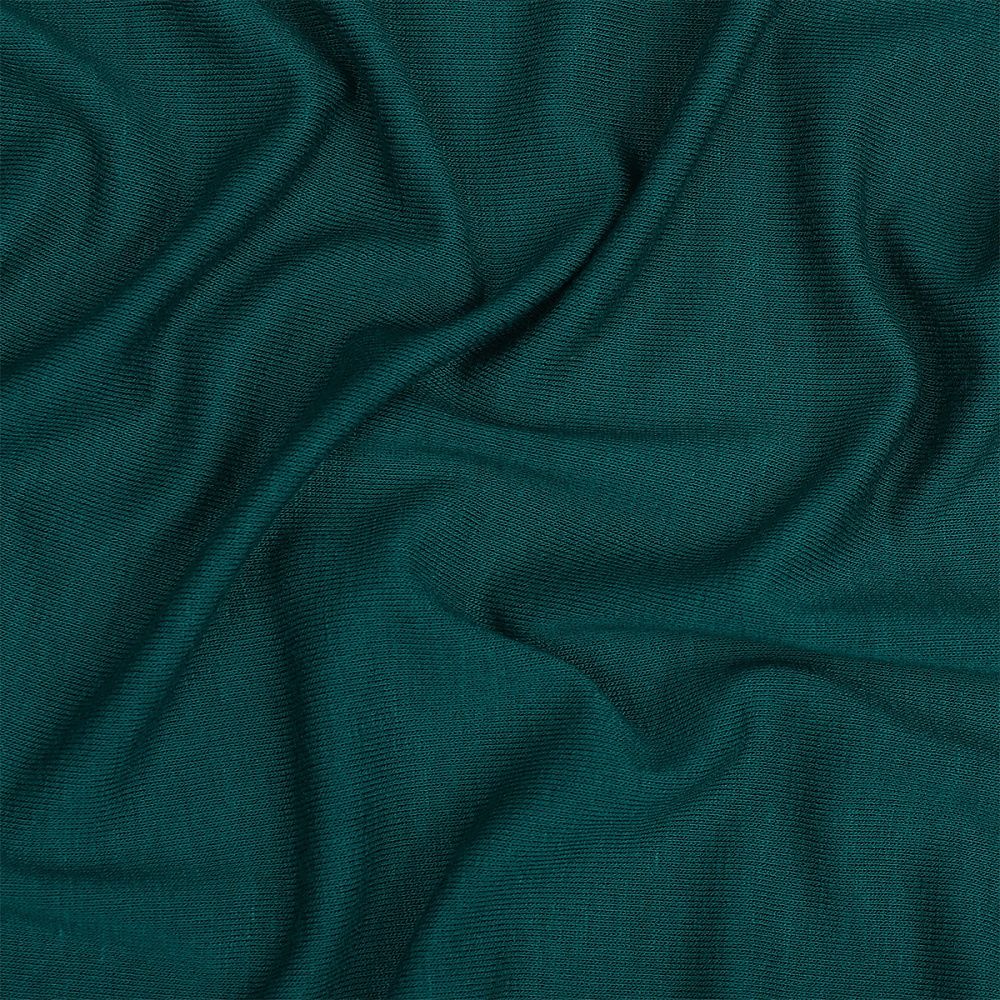 Вискоза трикотажная 210 г/м², 185 см / 1 метр, ШН-210955-10 цв.петроль (60982)