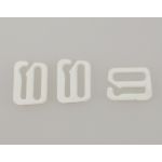 Крючки для бюстгальтера металл 10.0 мм, 004 приглушенный белый, Arta, 50 шт