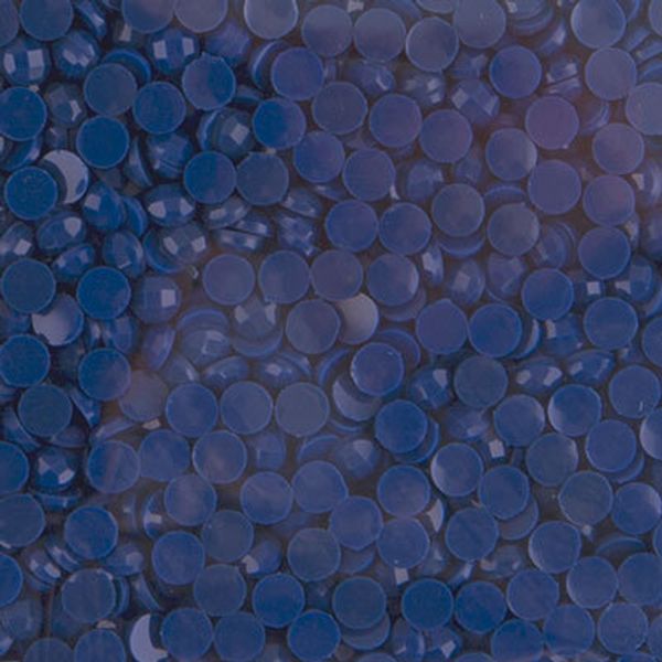Стразы неклеевые акрил 2.5 мм, 100 г (10х10 г), /РП/, №3119 синий, Zlatka OZM