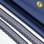 Кружево эластичное (стрейч) 25 мм, 8028, цв.S919 синий сапфир уп.50м, Kruzhevo