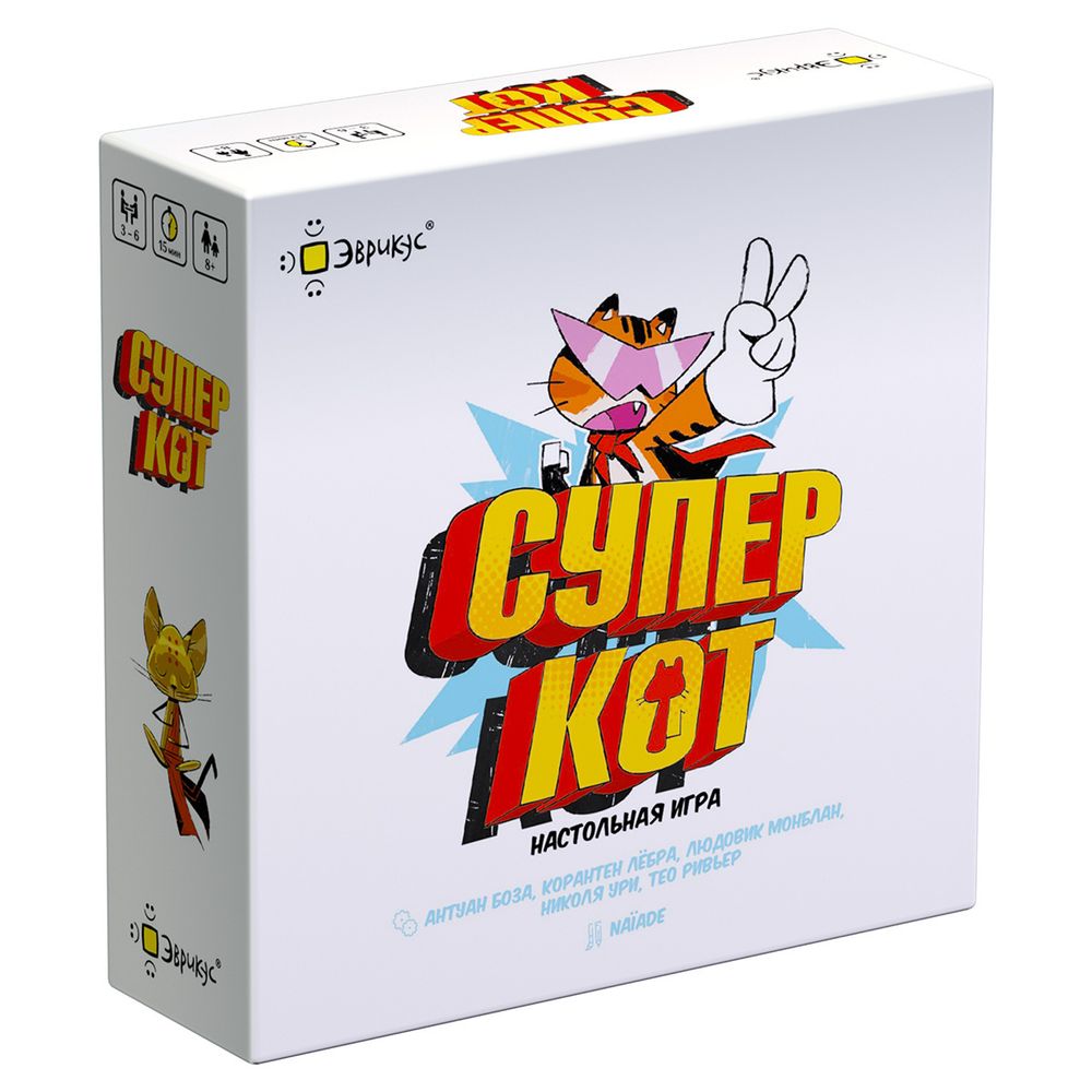 Игра настольная Суперкот, Эврикус PG-11014