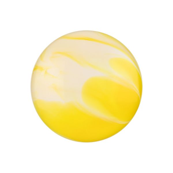 Подхваты шторные магнитные Агат ⌀45 мм, 1 шт, 84 белый/желтый (узоры), Gamma