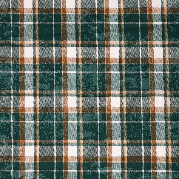 Фланель рубашечная вареная 150 г/м², 150 см / 25 метров, TBY.Fl.T497 зеленый