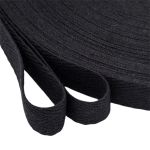 Тесьма (лента) киперная (100 х/б) 15 мм / 45.72 метра, 69 черный, 6190-2024