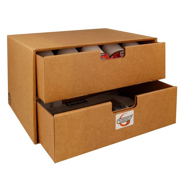 Набор красок Pebeo Fantasy Prisme Коллекция с фактурным эффектом с аксессуарами 10 цв. 45 мл