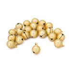 Бубенчики жемчужные 12 мм, 20 шт, Astra&Craft, QYB-011 жёлтый