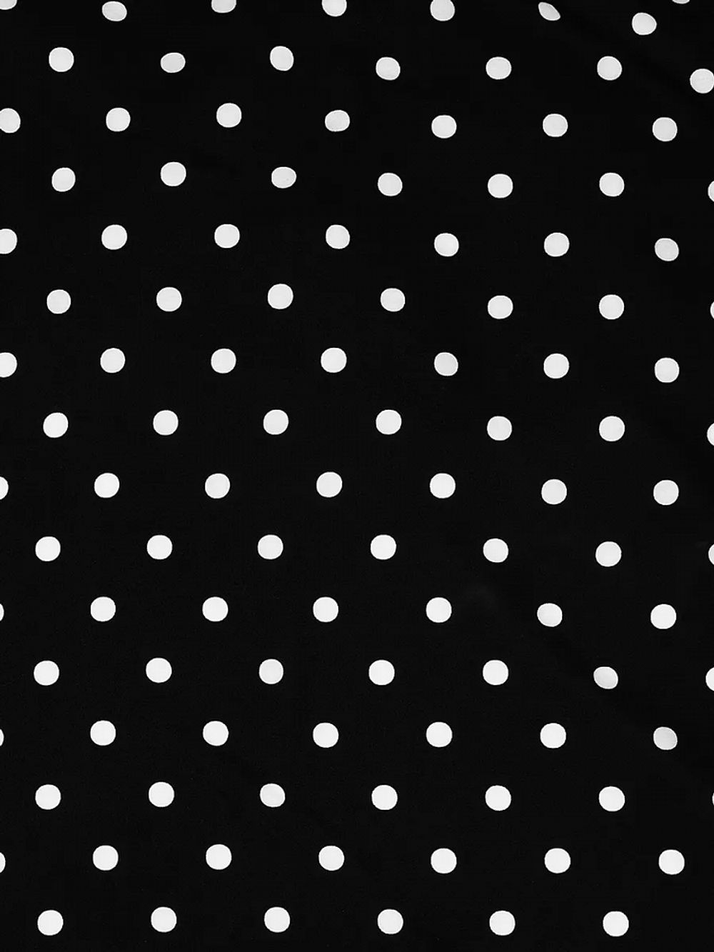 Штапель в горошек 90 г/м², 145 см / 2 метра, TBY.Vidt.01 цв.черный