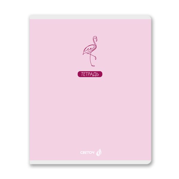 Тетрадь ученическая общая, выборочный лак, A5 96 л. на скобе 65 г/м², белизна 100% 5 шт клетка, 01533 Для творческих заметок, Светоч Т80