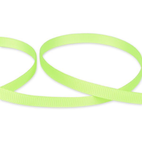 Лента репсовая (в рубчик) 6.0 мм / 45.5 метра, 073 салатовый, Gamma GR-06