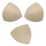 Бельевые чашечки для бюстгальтера треугольные б/уст., с равном. наполн., (8300), разм.34, 10 пар, 03-бежевый