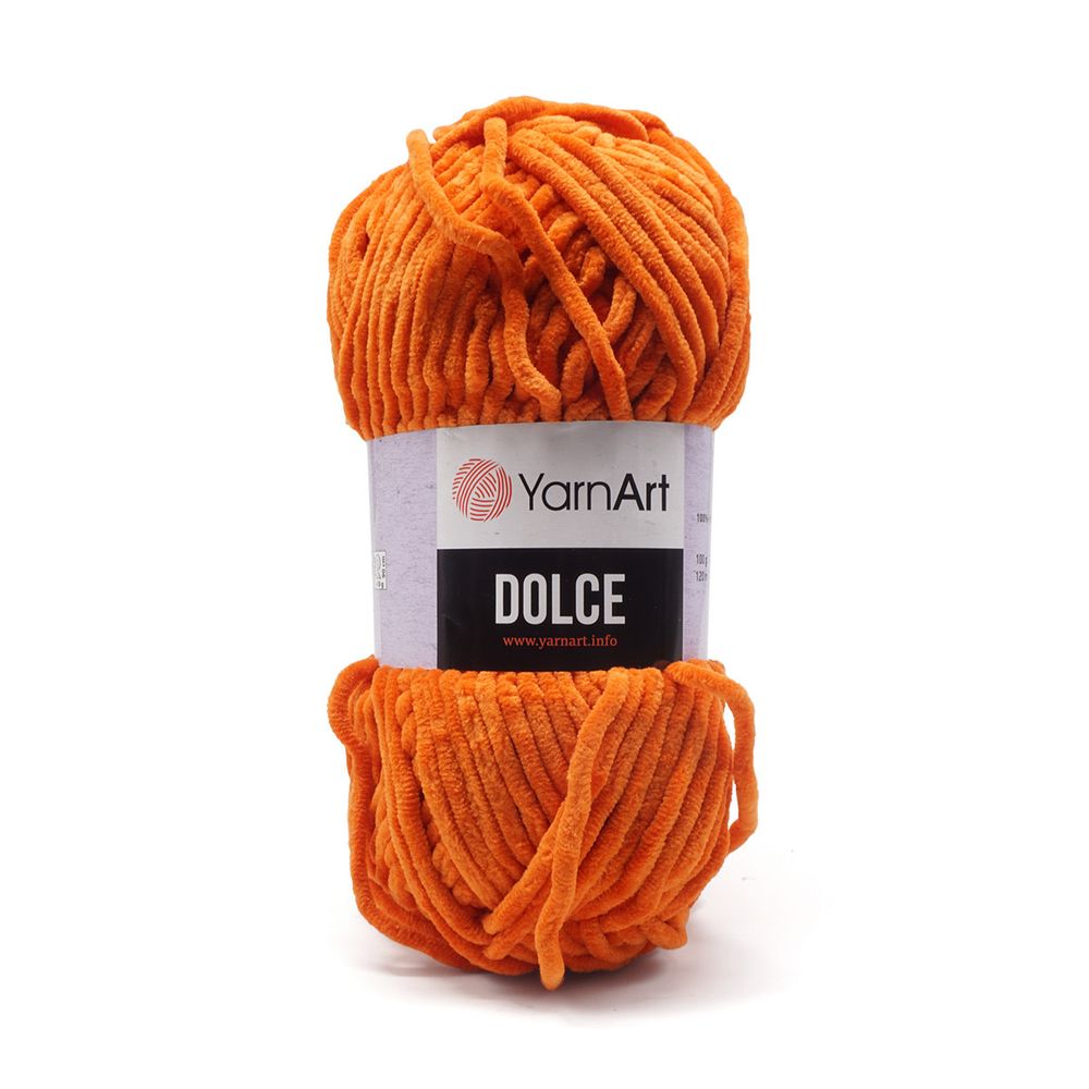 Пряжа YarnArt (ЯрнАрт) Dolce / уп.5 мот. по 100 г, 120м, 778 оранжевый