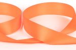 Лента атласная 1-сторонняя 25.0 мм / 33±2 метра, №511N(15-1360) оранжевый(неон), Gamma