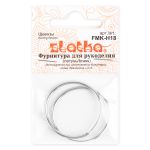 Швензы 30 мм, 10 шт (5х2 шт), 01 под серебро, Zlatka FMK-H18