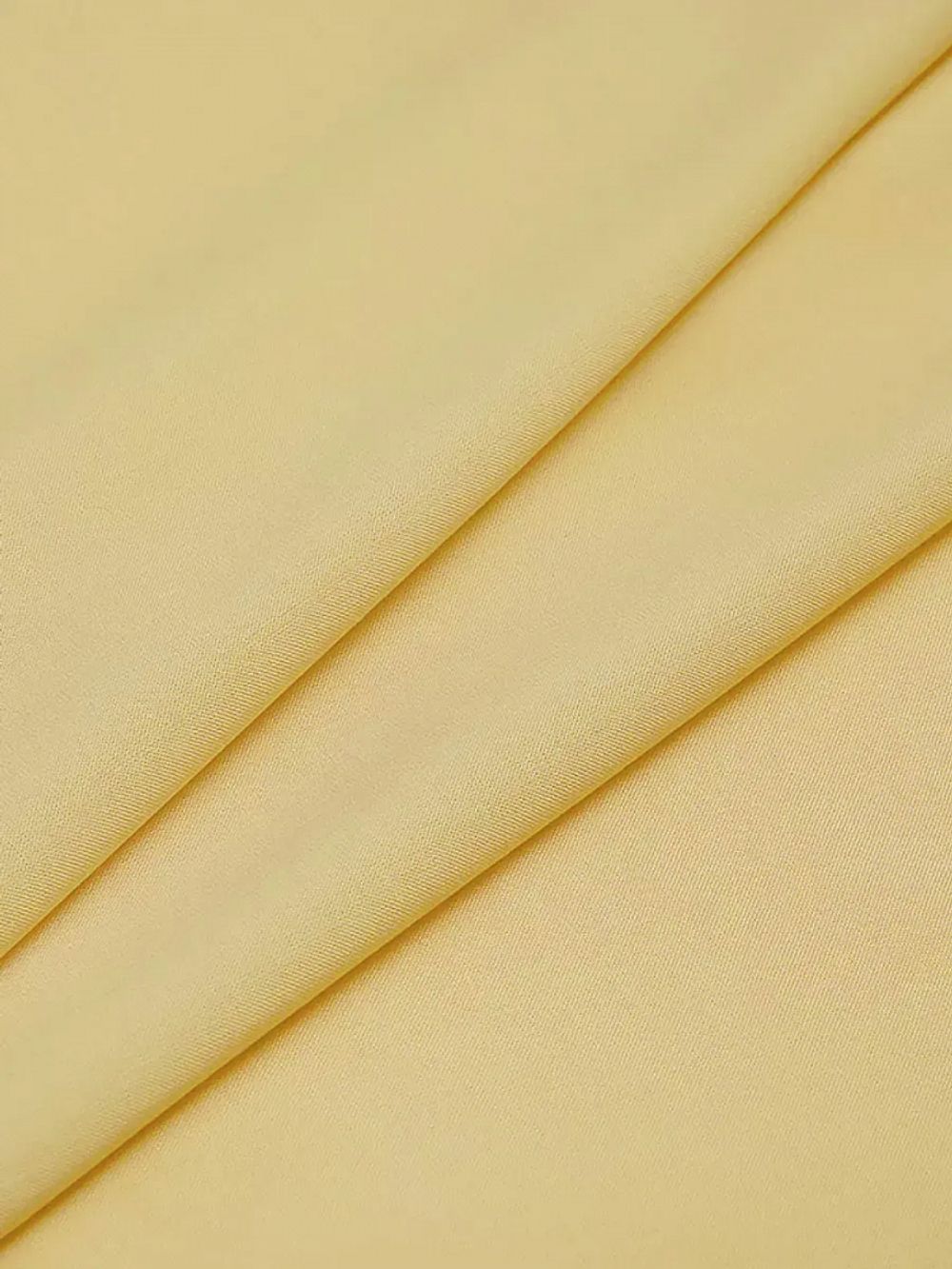 Штапель 110 г/м², 145 см / 2 метра, TBY-Vi-30-39.2, цв.39 св.желтый