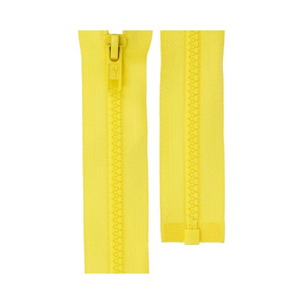 Молния трактор Т5 (5 мм) 1 зам., разъем., 65 см, 109 я.желтый, G3051 Gamma, 10 шт