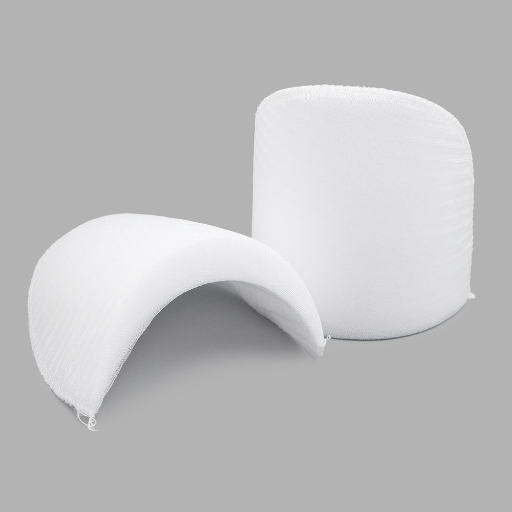 Плечевые накладки (подплечники) втачные твердые 120х175х20 мм, белый, ВТ-20, 50 пар