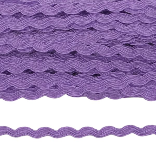 Тесьма вьюнчик 5мм / 20м (сиреневый), С3582(С3581)