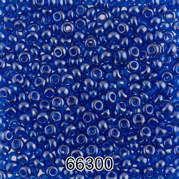 Бисер Preciosa 10/0 (2.3 мм), 500 г, 66300 (Ф290) синий