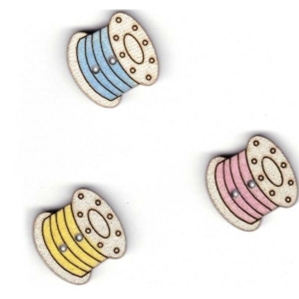 Украшения декоративные пуговицы Aurora, 1 шт, AU-B4610