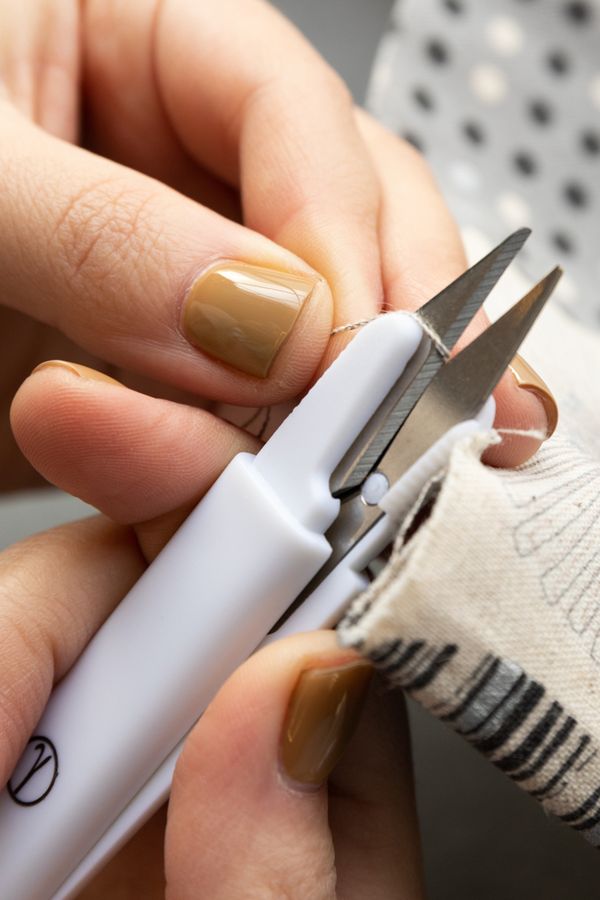 Ножницы снипперы для обрезки нитей 11.3 см, с защитным колпачком, Gamma CUS-011