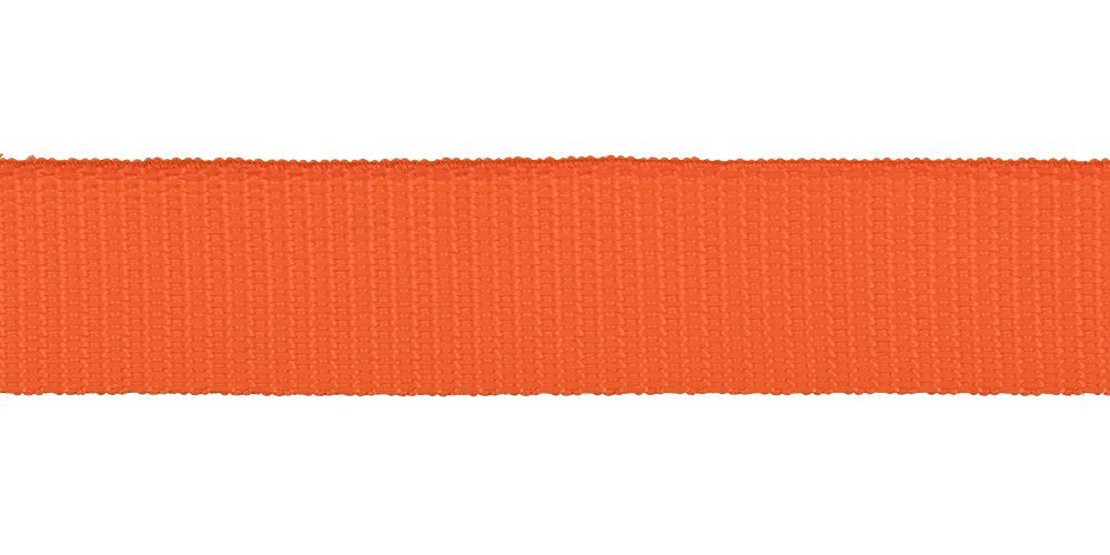 Стропа (ременная лента) 50 мм / 30 метров, толщ. 1.1 мм, [28 г/пог.м], 100% п/п, оранжевый, Gamma 3077