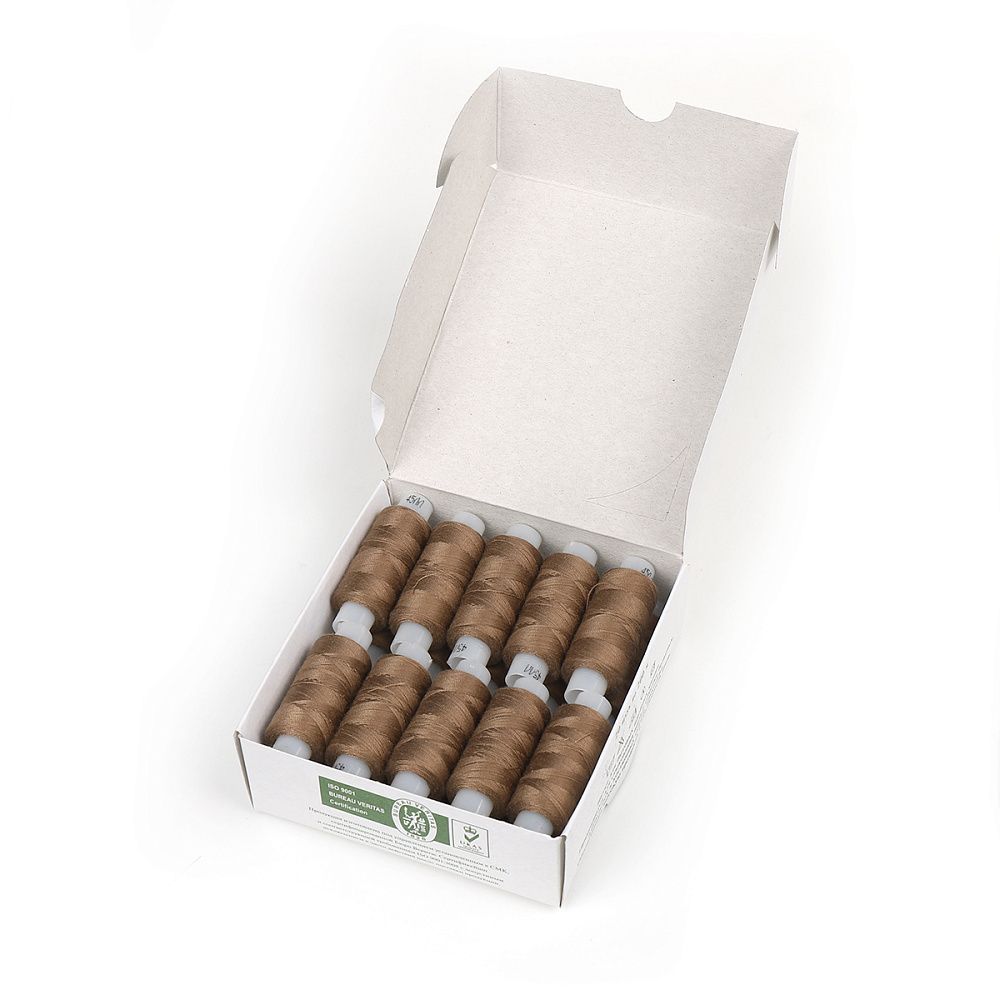 Нитки армированные ПНК им.Кирова 45ЛЛ, бытовые, 200 м / 20 кат., 4204 какао