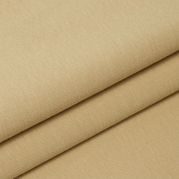 Футер 2-нитка петля поликоттон стрейч 220 г/м², 160 см / 3 метра, ФУТ2Х.TBY.ХЛ-ПЭ.S892.3, цв.S892 бежевый