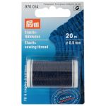 Нить эластичная ⌀0.5 мм, 1 шт, темно-синяя, Prym 970014