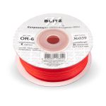 Лента капроновая (органза) _6.0 мм / 45.7 метров, 039 апельсин, Blitz OR-6