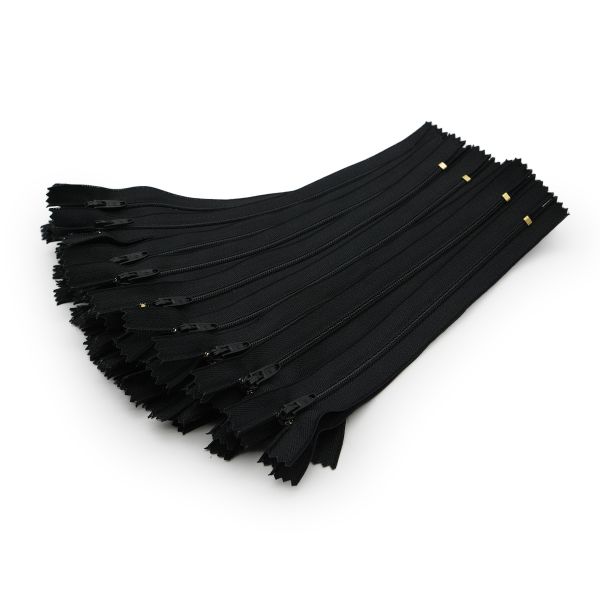 Молния спираль (витая) брючная Arta Т4 (4 мм) 1 зам., н/раз., 20 см, (ST4AM.915), ОПТ. УП., 50 шт, 580 черный